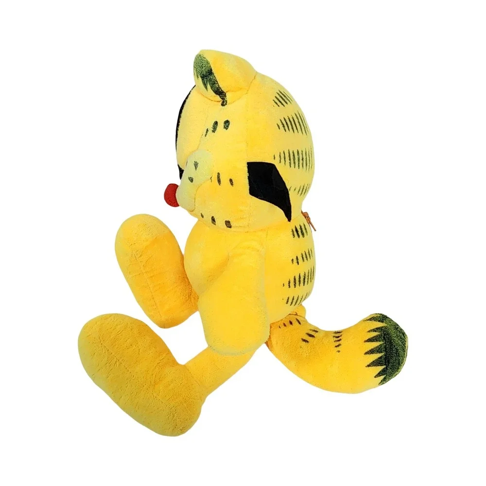 Garfield the Cat Plush Stuffed Animal Yellow Zipper Back Pajama Bag 15‎ Inch